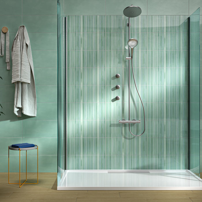 Portofino Decoro Claus Green Ceramic Tiles 25x60cm