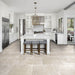 Kenford sand porcelain tiles cut sample TILEJOB.CO.UK