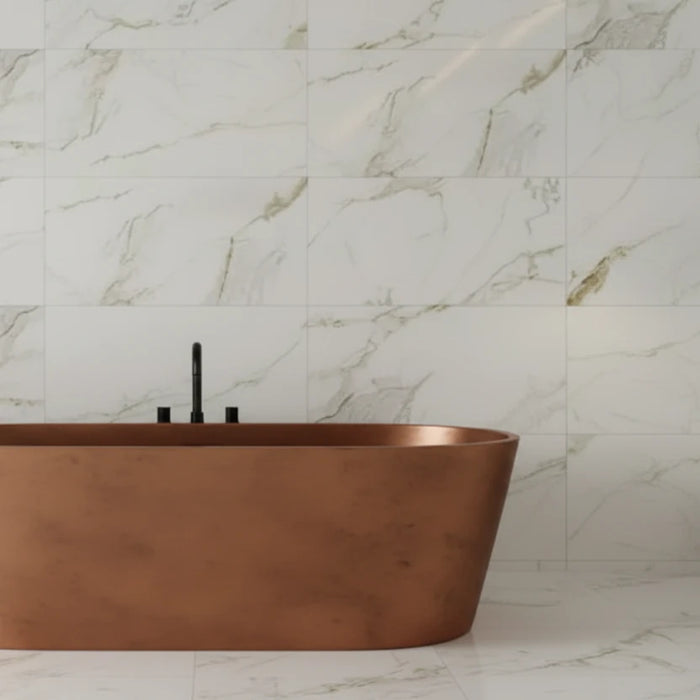 Regency Marble Gold Polished  Porcelain Tiles 600x1200mm