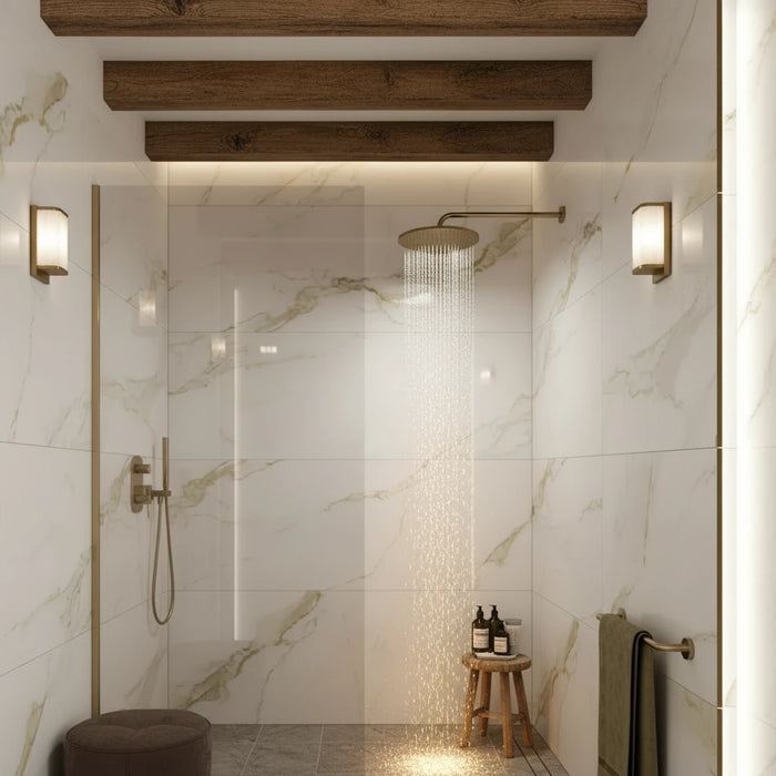Regency Marble Gold Polished  Porcelain Tiles 600x1200mm