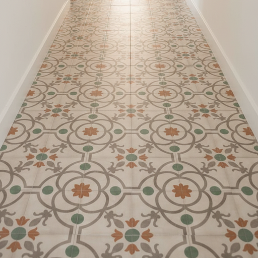 Romano mix matt porcelain tiles 210.6x210.6x9mm