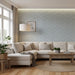 Romano star blue matt porcelain tiles 210.6x210.6x9mm All tiles TILEJOB