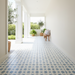 Romano star blue matt porcelain tiles 210.6x210.6x9mm