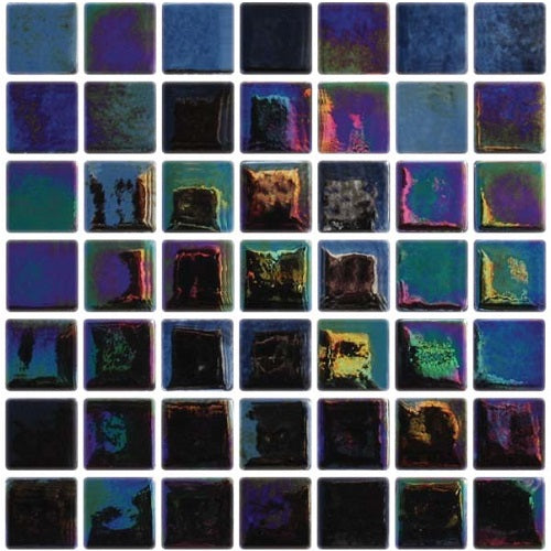 Abalon Abyss Mosaic 25x25mm All tiles TILEJOB.CO.UK