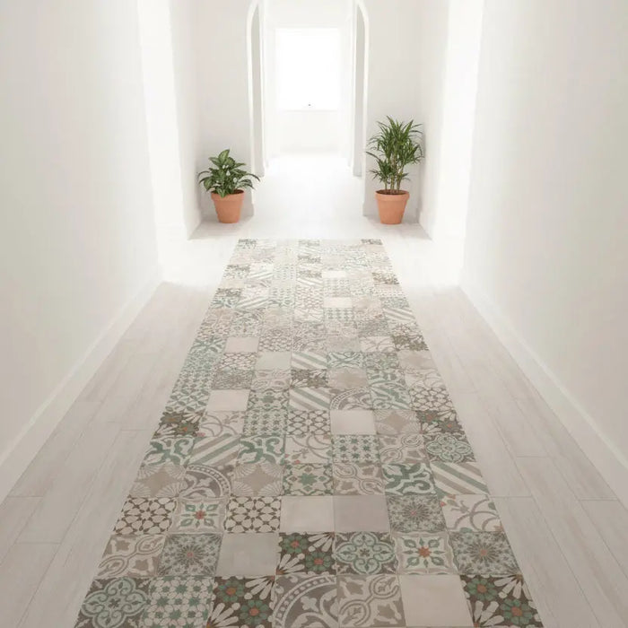 Romano star green matt porcelain tiles 210.6x210.6x9mm All tiles TILEJOB