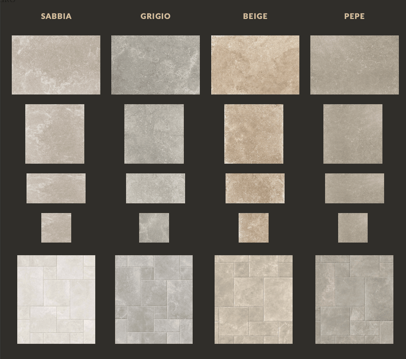 Pietre Lime Beige modular tiles porcelain cut sample TILEJOB.CO.UK