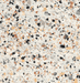 Terrazzo Land beige porcelain tiles cut sample TILEJOB.CO.UK
