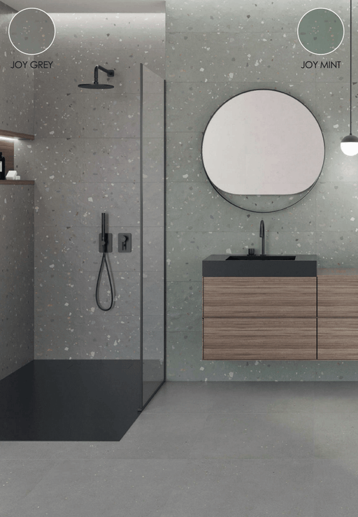 Happy Joy Grey mat porcelain tiles 60x60cm All tiles TILEJOB