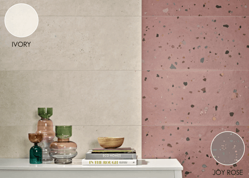 Happy Joy Rose wall mat ceramic tiles 33x100cm All tiles TILEJOB