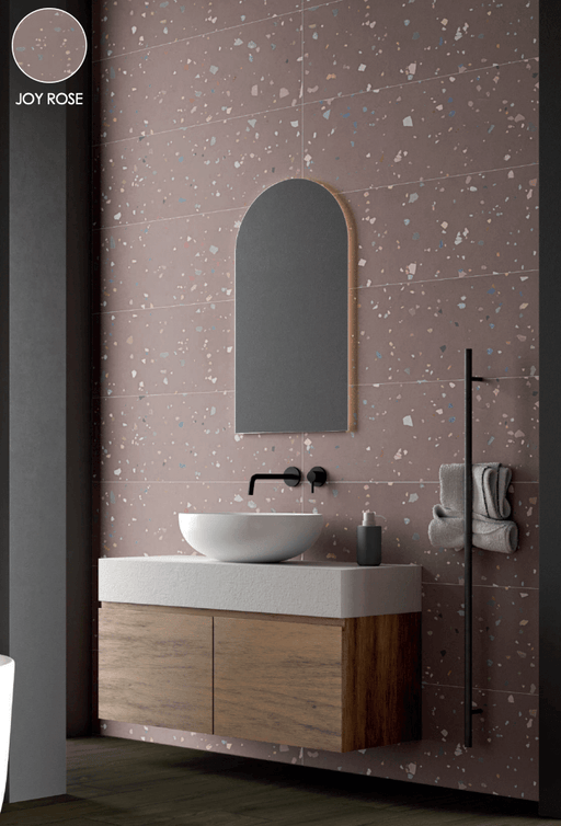 Happy Joy Rose wall mat ceramic tiles 33x100cm All tiles TILEJOB