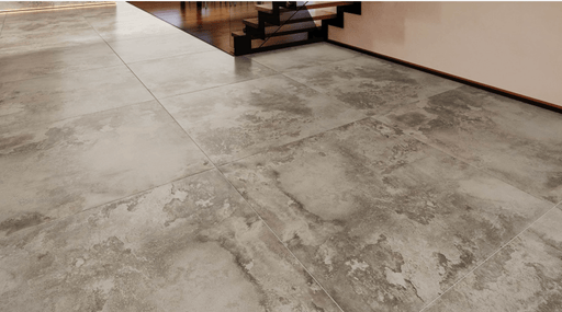 Tempera Grey Lappato porcelain tiles 80x80cm TILEJOB.CO.UK