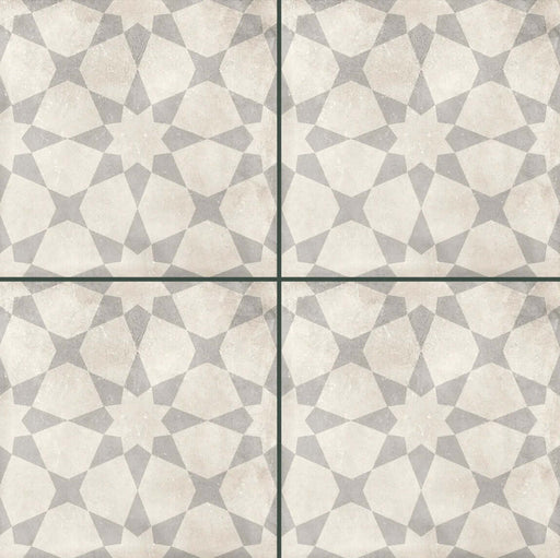 Romano star grey matt porcelain tiles 210.6x210.6x9mm All tiles TILEJOB