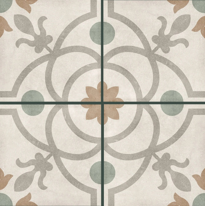 Romano mix matt porcelain tiles 210.6x210.6x9mm