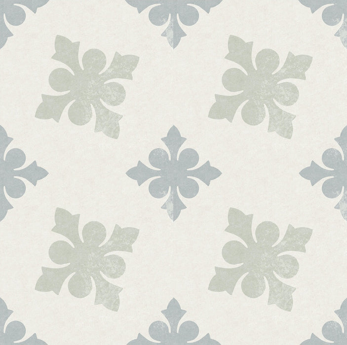 Mint blue matt porcelain 150x150x8.5mm