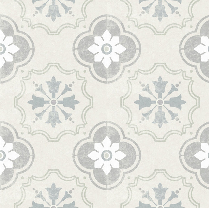 Mint grey matt porcelain 150x150x8.5mm