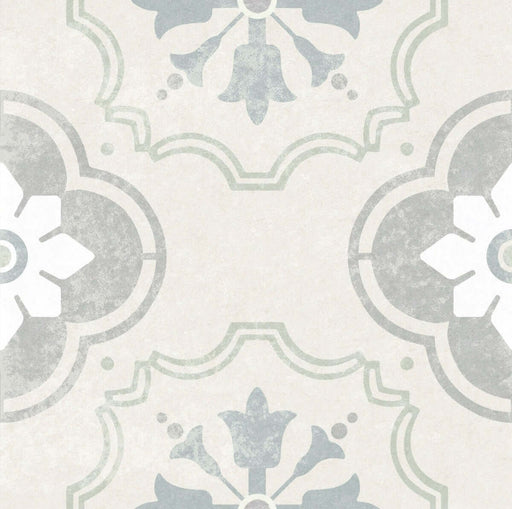 Mint grey matt porcelain 150x150x8.5mm TILEJOB