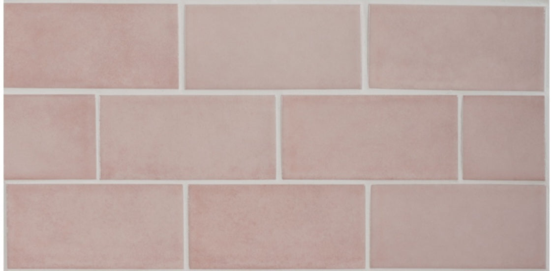 Darcy Pink ceramic gloss 65x132x9mm