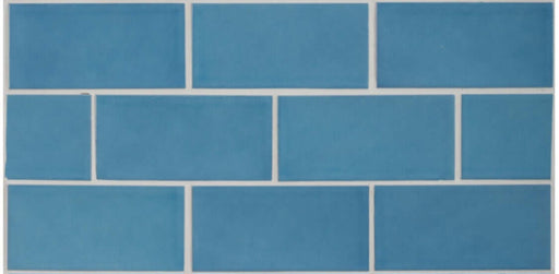 Darcy Sky Blue ceramic gloss 65x132x9mm TILEJOB