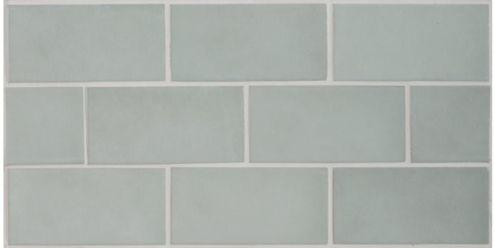 Darcy Mint ceramic gloss 65x132x9mm