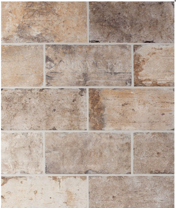 Chicago Taupe matt porcelain 100x200mm