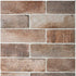 Lisbon Dark Brown matt porcelain 74x247x10mm TILEJOB