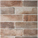 Lisbon Dark Brown matt porcelain 74x247x10mm TILEJOB
