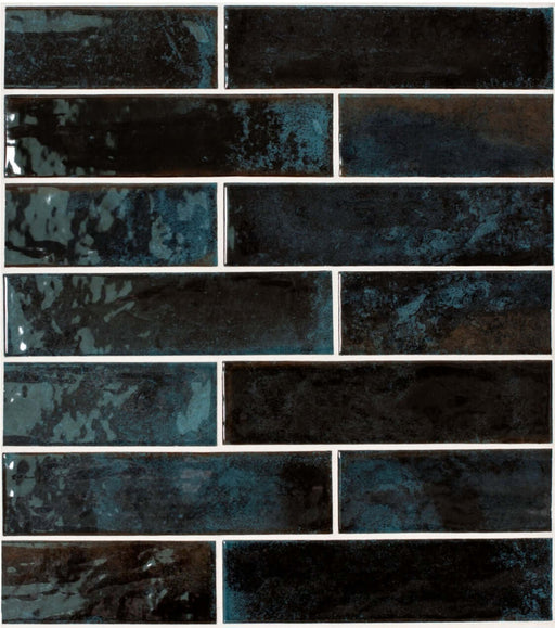 Como Dark Blue gloss ceramic 65x250x7mm TILEJOB
