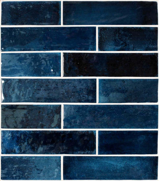 Como Navy Blue gloss ceramic 65x250x7mm TILEJOB