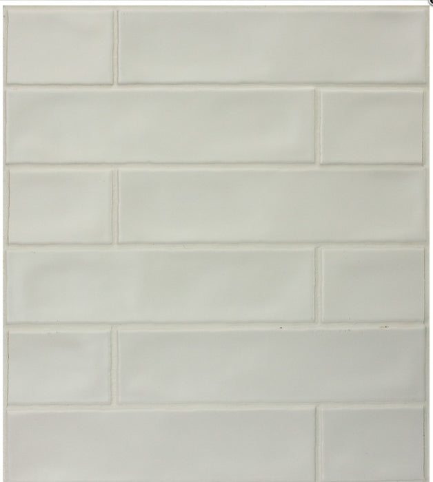 Retro Matt White ceramic 75x30x8mm