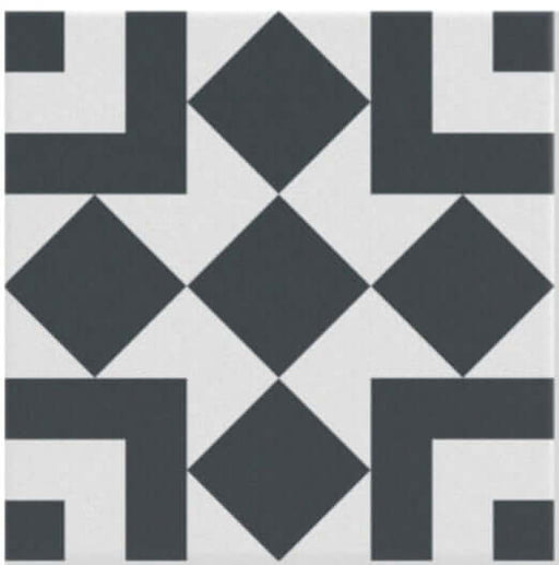 Blanconero Georgian Square porcelain 197x197x8mm TILEJOB