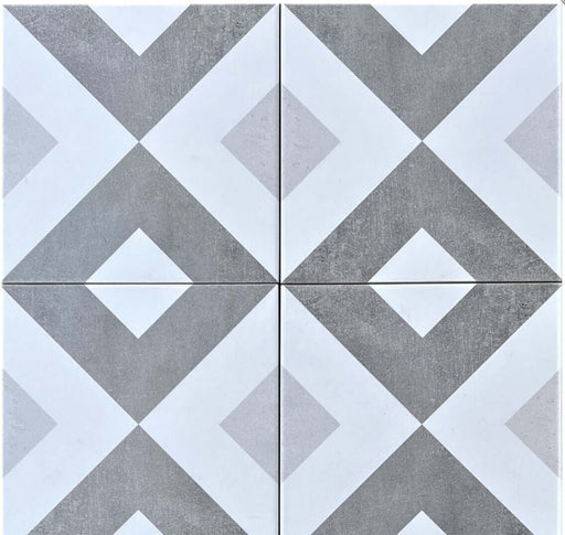Blanconero Georgian Diamond Cappucino porcelain 197x197x8mm TILEJOB