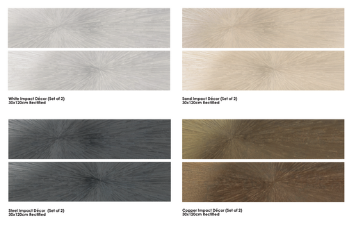 Ionic Steel Porcelain Tiles cut sample TILEJOB.CO.UK