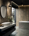Drewno Brown Ceramic Tiles Lines and Chevron 59x8x29.8cm