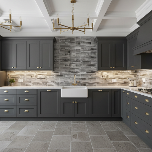 Cornwall  Anthracite ceramic gloss  75x300x9mm