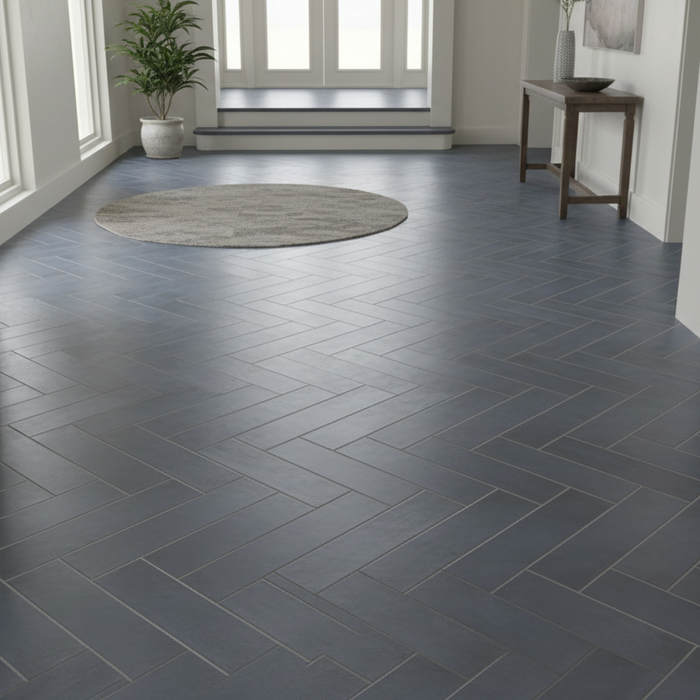 Monaco Brick blue matt porcelain 60x250x9mm