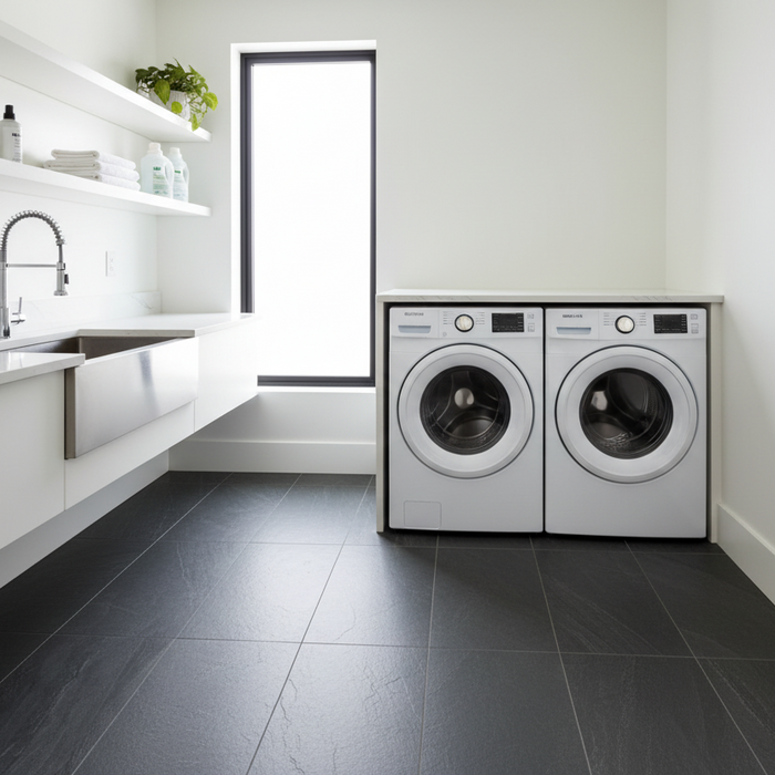 Terranova Antracit porcelain tiles 60.8x60.8cm