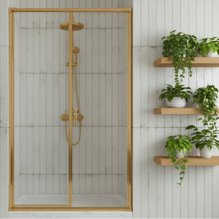 Genesi White Brillo Porcelain Tiles 4.8x45x0.8cm