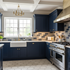 Dorset Rustic Mix Blue ceramic gloss 75x150x8mm