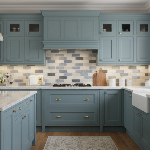 Basilica Blue matt ceramic 75x200x8mm