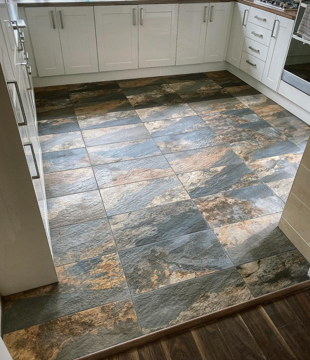 Bourgas Rustic Brown Matt  porcelain 308x610x10mm