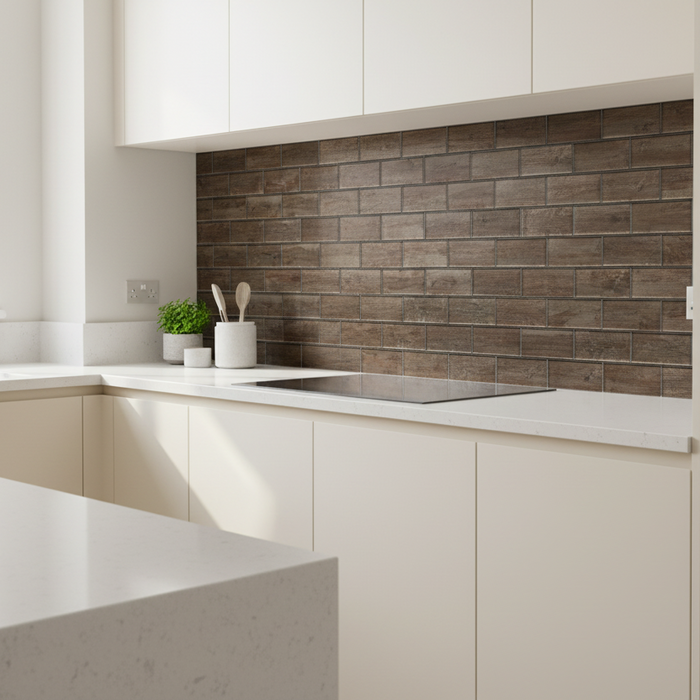 Frontier Redwood Mosaic Wall 350x300x8mm