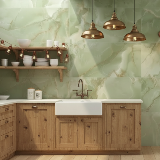 California Onyx Jade Mint Marble 60x120cm