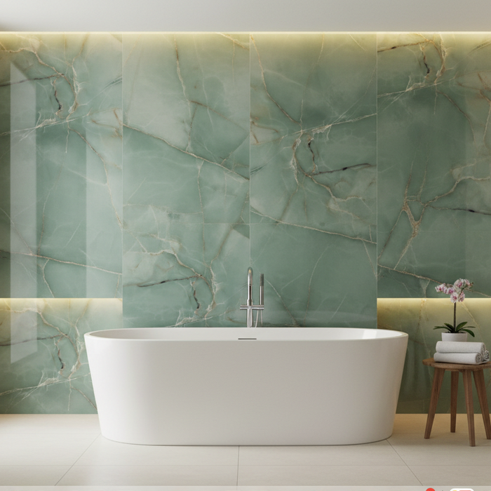 Onice Green Porcelain Tiles 60x120cm