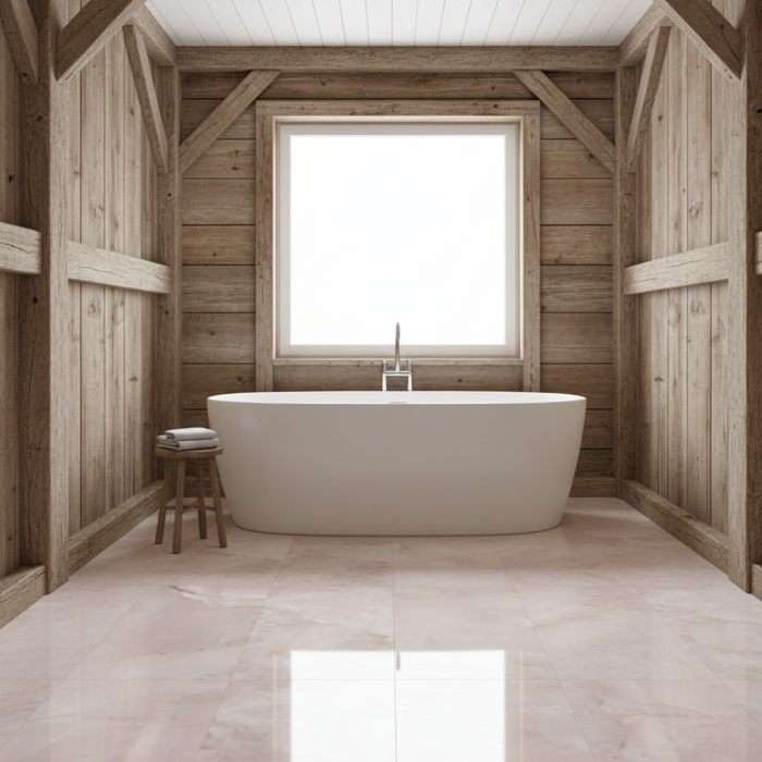 Onyx Pink Elegant Gloss Tiles 60x120cm