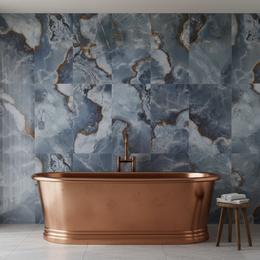 Onyx Blue Gloss and Matt 30x60cm