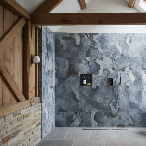 Onyx Blue Gloss and Matt 30x60cm