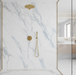 Light Carrara Blue Marble gloss and matt porcelain tiles 60x60cm, 60x120cm