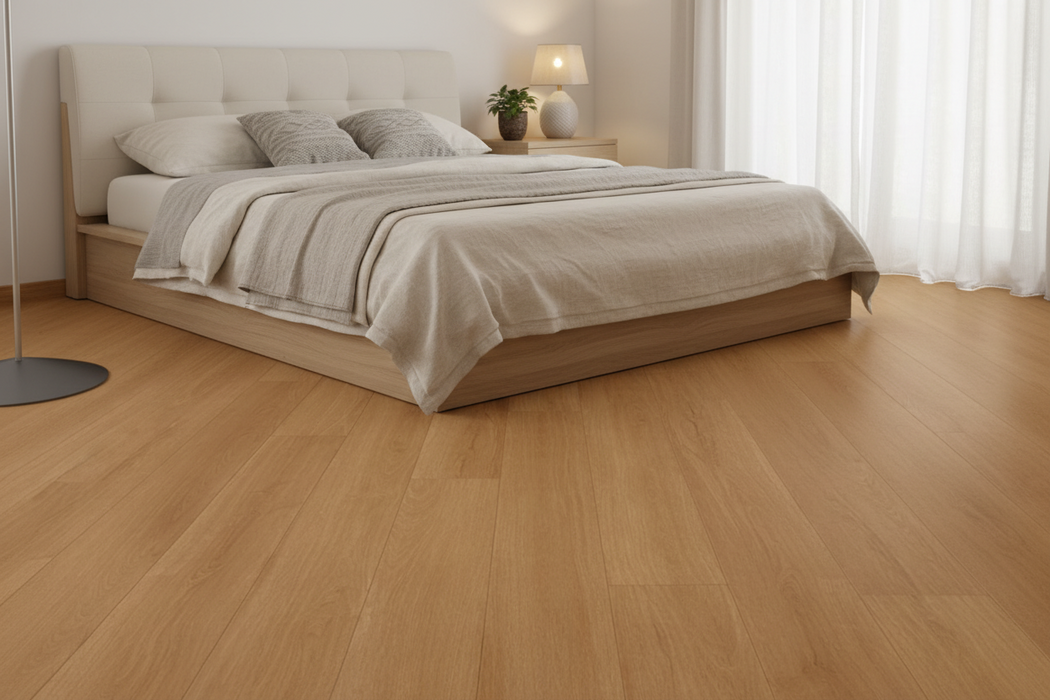 Nordic Oak Elite Engineered Wood Flooring HDF Long Length 20X185cm