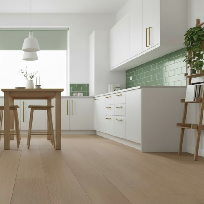 Skandia Oak Elite Engineered Wood Flooring HDF Long Length 20X185cm