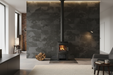Burbank Black Slate Stone Effect Porcelain Wall and Floor Tiles 600x400mm